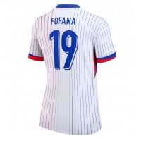 Camisa de time de futebol França Youssouf Fofana #19 Replicas 2º Equipamento Feminina Europeu 2024 Manga Curta